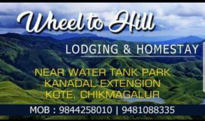 Wheel To Hills Stay Inn Service Apartments Chikmagalūr Exteriör bild